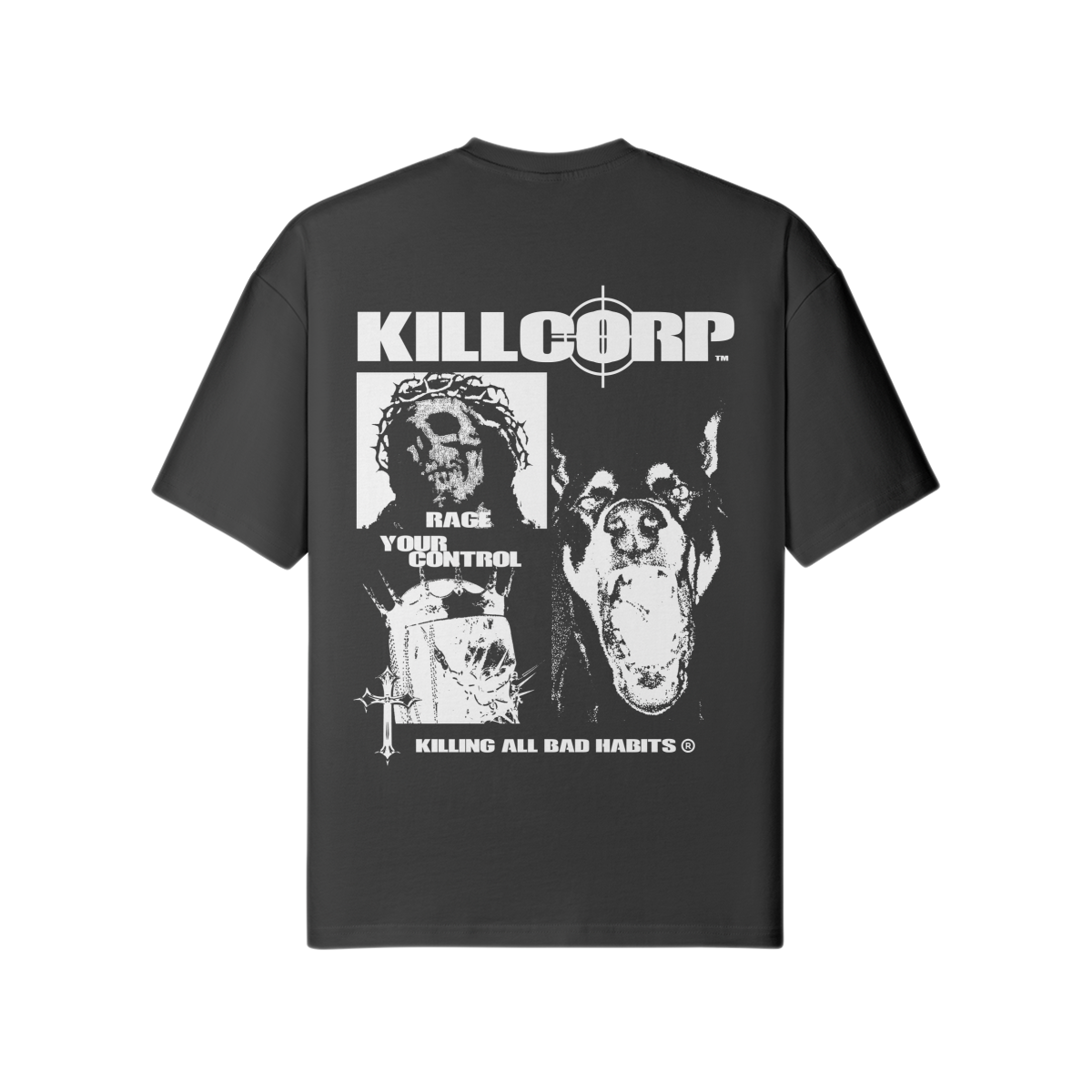 CROSS MY DAWGS TEE BLACK